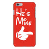 he's mine she's mine iPhone 6/6s Plus Case