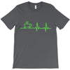 morning coffee heatbeat ekg T-Shirt