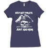 instant pirate just add rum Ladies Fitted T-Shirt