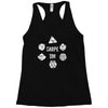 christmas gift carpe dm Racerback Tank