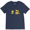 totoro &amp; pikachu onesie V-Neck Tee