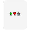 peace love coffee (2) Mousepad