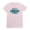 orca crew Ladies Fitted T-Shirt