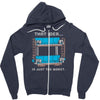double decker couch Zipper Hoodie