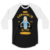 cornholio's gym 3/4 Sleeve Shirt