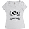 vintage quality without compromise 1967 aged to perfection Women's Triblend Scoop T-shirt