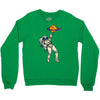 astronaut basketball planet Crewneck Sweatshirt