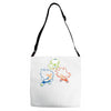 dragon puff z [converted] Adjustable Strap Totes