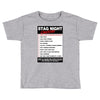 funny stag night checklist, ideal gift, christmas present Toddler T-shirt