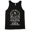 Golfer Papa Tank Top