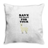 Save The Drama For Your Lama Throw Pillow
