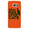 real men love cats, funny quote Samsung Galaxy S7