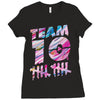team 10 miami wawes Ladies Fitted T-Shirt