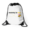 Mom to Bee Baby Girl Drawstring Bags