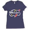 news flash black Ladies Fitted T-Shirt
