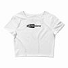 funny t shirt selective listener rude tee offensive shirt Crop Top