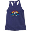 rainbo first blood Racerback Tank
