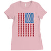 usa beer pong champ Ladies Fitted T-Shirt