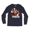 Girl Power White Write Long Sleeve Shirts