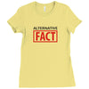 alternative fact Ladies Fitted T-Shirt
