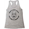 anonymous Racerback Tank