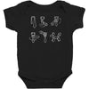 how to tie Baby Bodysuit