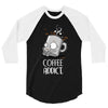 coffee addict 3/4 Sleeve Shirt