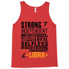 Strong Independent Motivated Libra Tank Top
