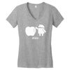 android i fix it Women's V-Neck T-Shirt