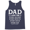 I Love You Dad Tank Top