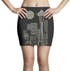 seattle skyline Mini Skirts