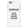 November Girl iPhone 6 Plus/6s Plus Case