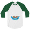 Two Peas In a Pod Twin Chocolate Baby Boys 3/4 Sleeve Shirt