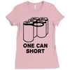one can short Ladies Fitted T-Shirt