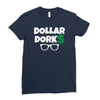 dollar dorks Ladies Fitted T-Shirt