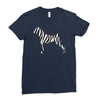 zebra pattern Ladies Fitted T-Shirt