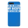 my biceps funny printed iPhone 7 Plus Case