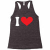 i heart customize it Racerback Tank