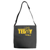 touchdown teddy Adjustable Strap Totes