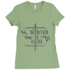 Winter (f78) Ladies Fitted T-Shirt