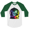 astro cat 3/4 Sleeve Shirt