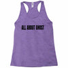 all about ghost Racerback Tank