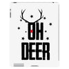 oh deer iPad 3 and 4 Case
