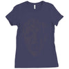 weeping angel Ladies Fitted T-Shirt
