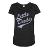 little dude Maternity Scoop Neck T-shirt