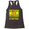 vietnam veteran Racerback Tank
