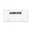 halloween costume License Plate