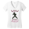 i am really gay Women's V-Neck T-Shirt