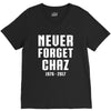 Never Forget Chaz V-Neck Tee