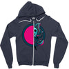 octo portal Zipper Hoodie